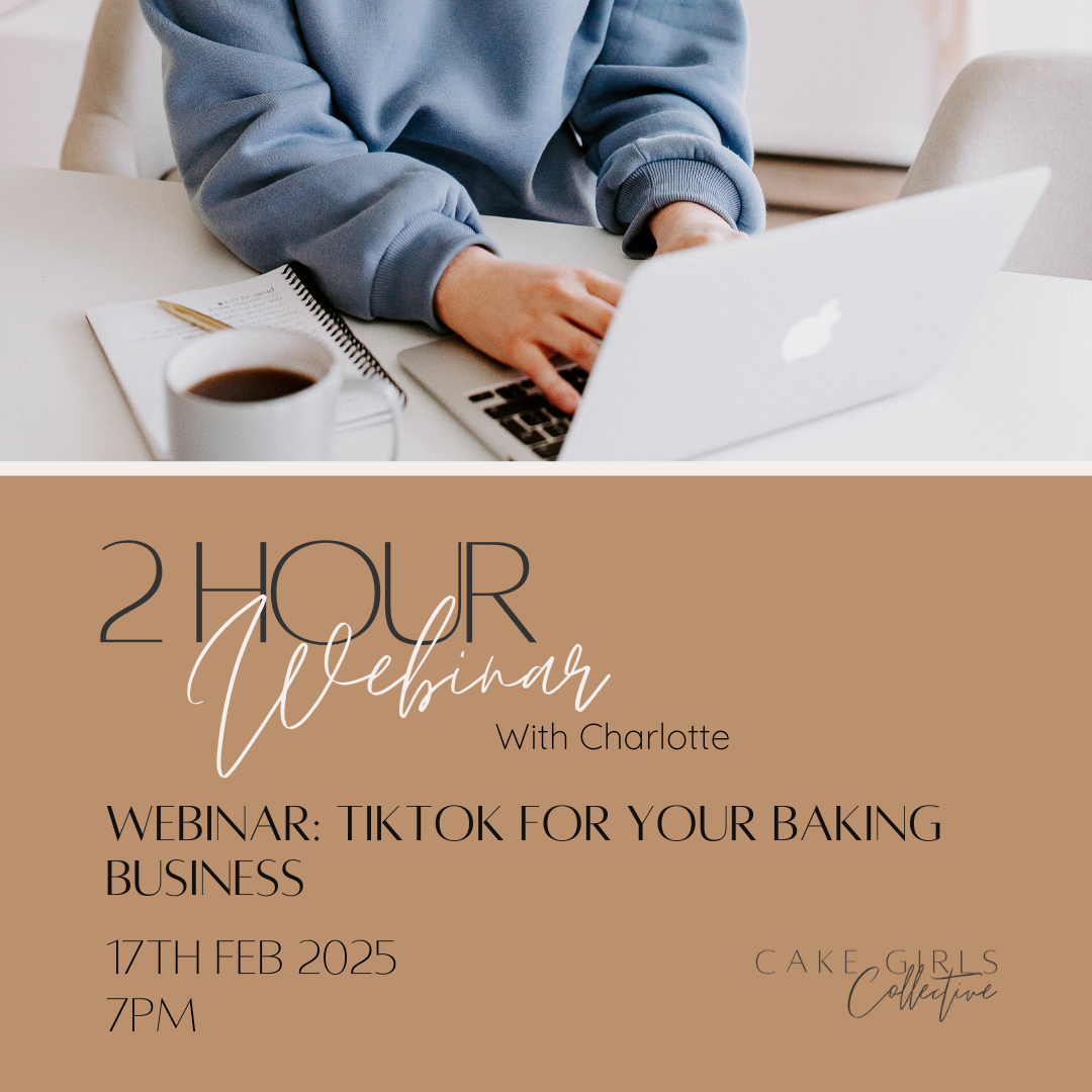 Webinar - Tiktok for your baking Business - 17th February 2025