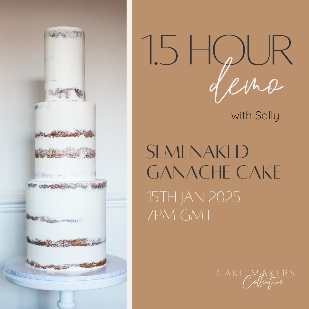 Semi Naked Ganache Cake - 15th January 2025