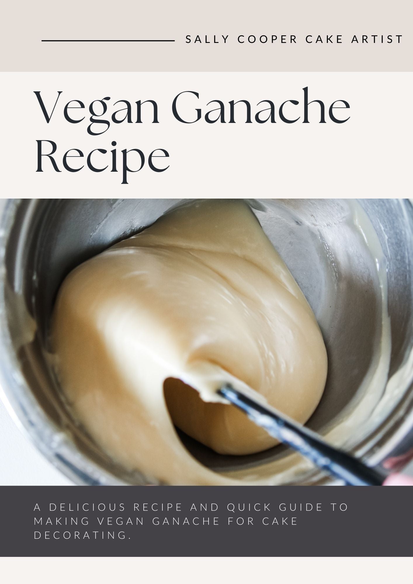 Vegan Ganache Recipe