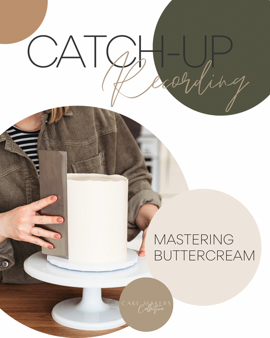Buttercream Masterclass - CATCH UP RECORDING