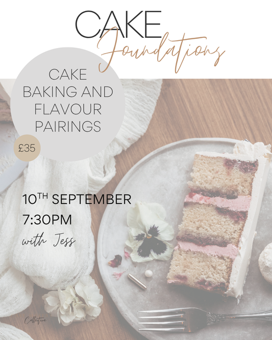 Mastering Cake Baking & Flavour Profiles - 10th September 2025