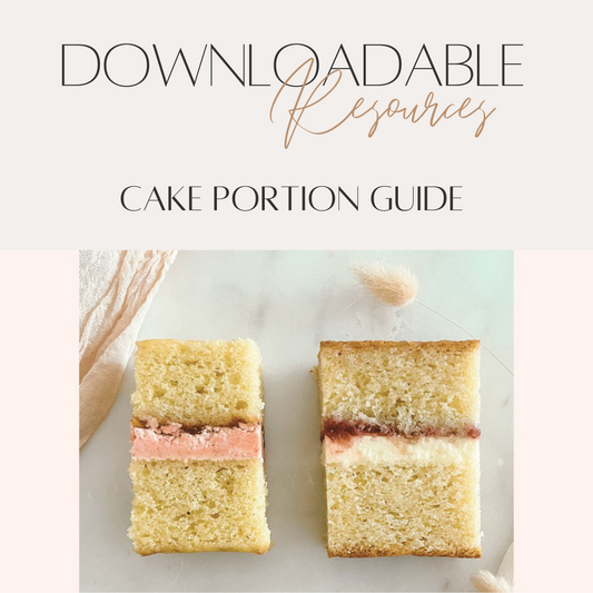 Cake Portion Guide