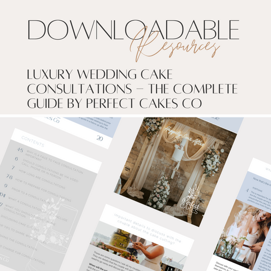 Luxury Wedding Cake Consultations - The Complete Guide