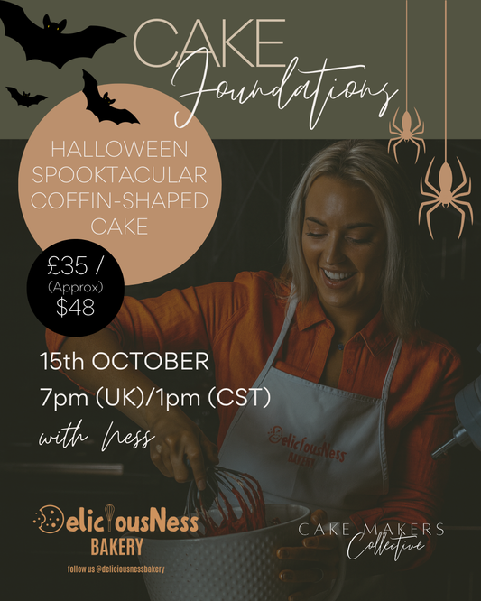 Halloween Coffin-Shaped Cake - 15th October 2025