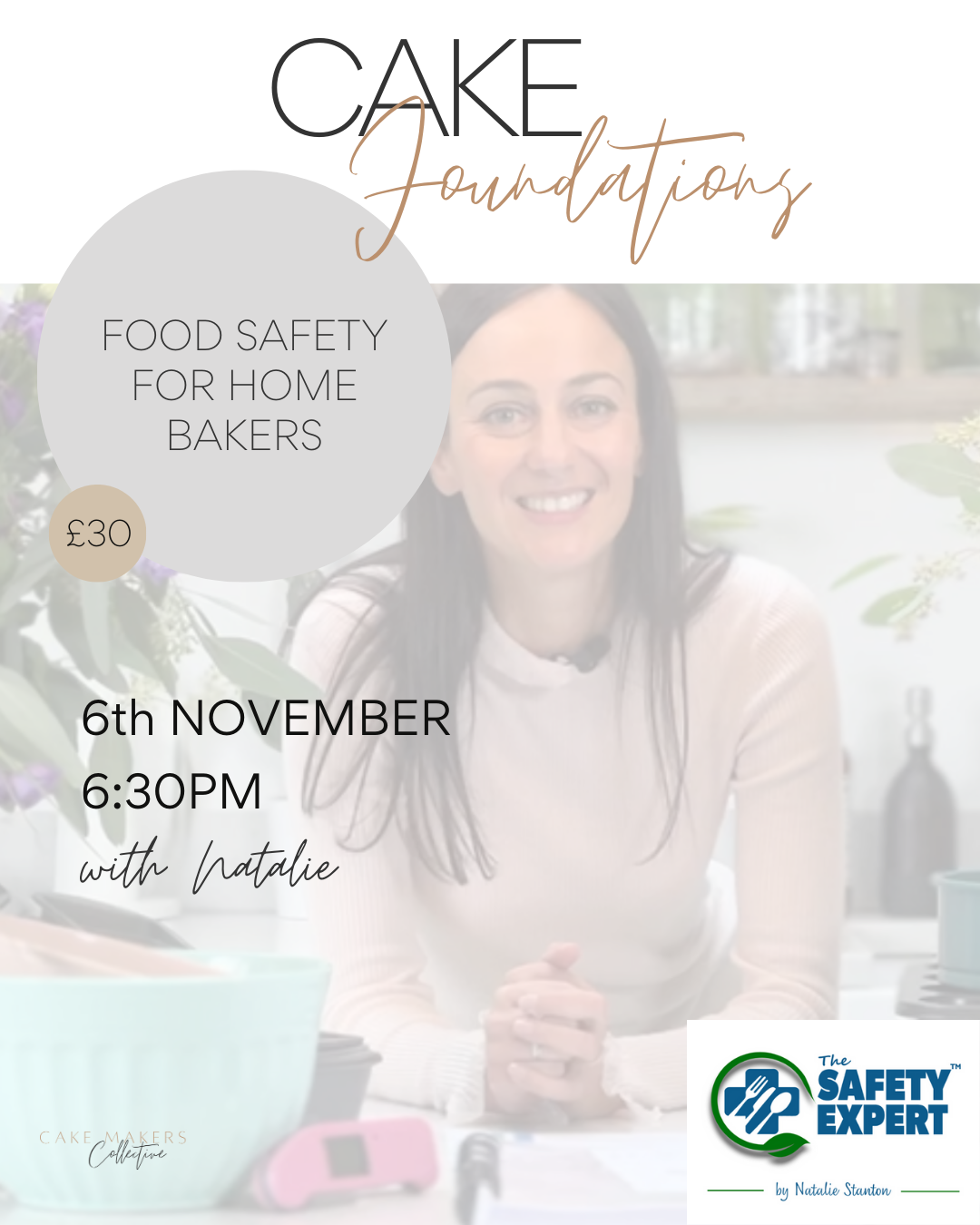 Food Safety for Home Bakers - 6th November 2025