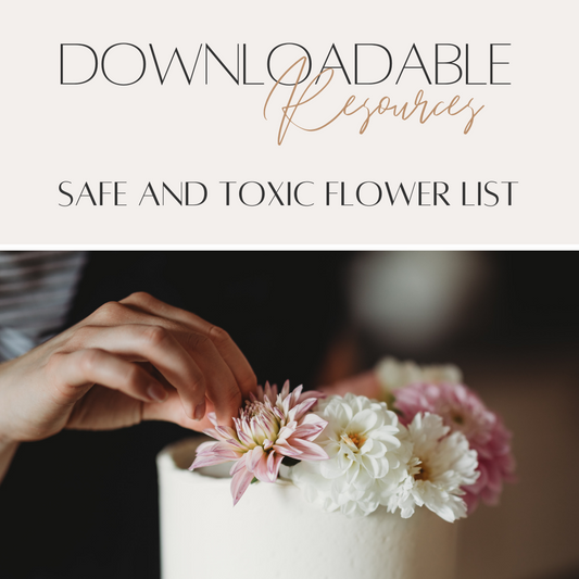 Food Safe, Edible & Toxic Flower List